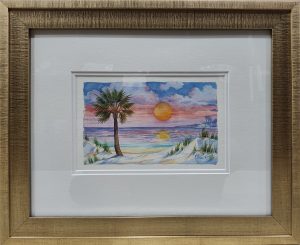 04056 Sunset palm