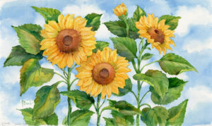 14048 - Summer Sunflowers 18.75x11 newest scan copy